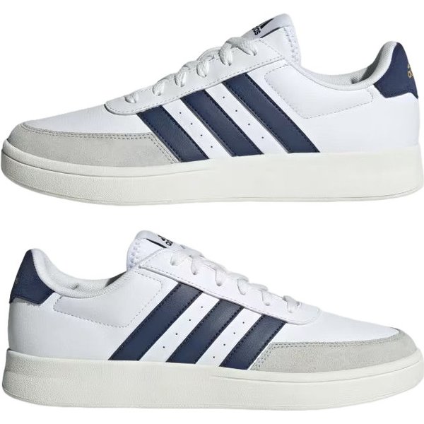 Buty Breaknet 2.0 Adidas - Cloud White/Dark Blue/Core White