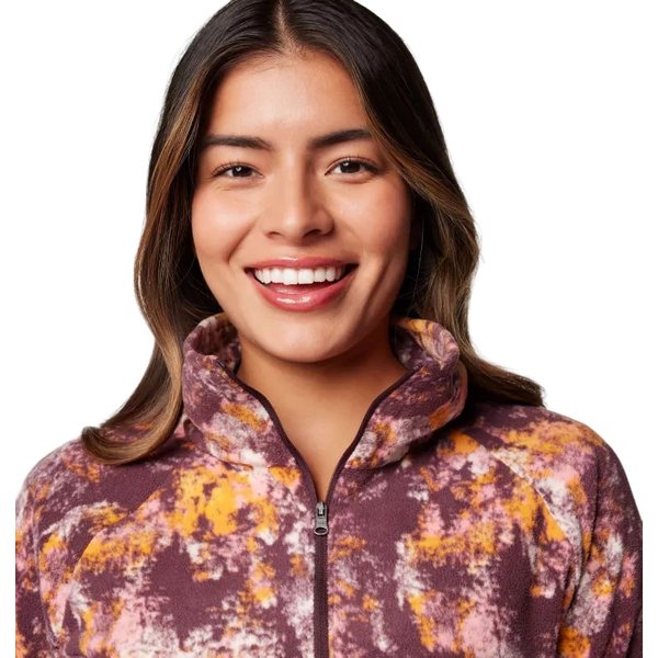 Bluza polarowa damska Glacial IV Print Half Zip Columbia - Moonvista Timberwild