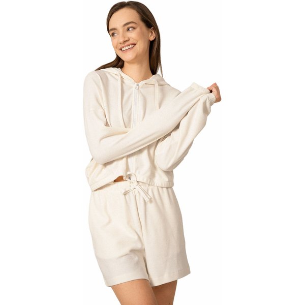 Bluza damska OTHSS23TSWSF296 Outhorn - złamana biel