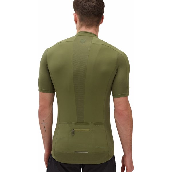 Koszulka rowerowa męska Ceno Silvini - zielony