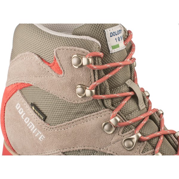 Buty trekkingowe Zernez GTX Wm's Dolomite - Grey/Dry Red