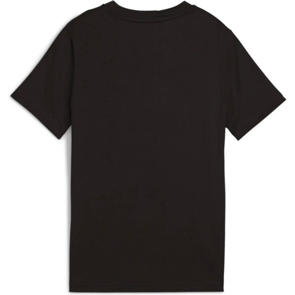 Koszulka juniorska Ess 2 Color Small No.1 Logo Puma - black