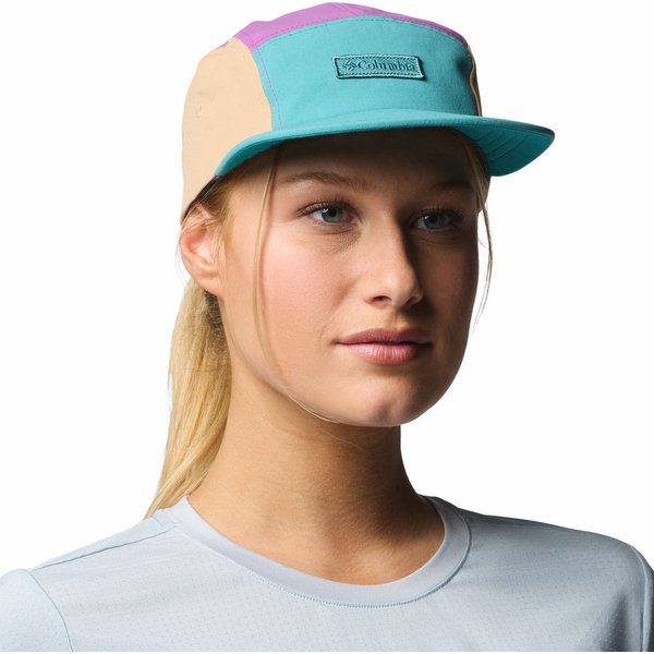 Czapka z daszkiem Creek Side 5 Panel Columbia - Teal, Razzle, Canoe