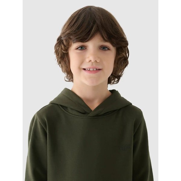 Bluza chłopięca 4FJWMM00TSWSM1292 4F - khaki