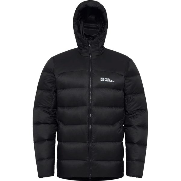 Kurtka puchowa męska Nebelhorn Down Hoody Jack Wolfskin - black