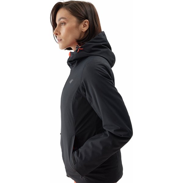 Kurtka narciarska damska 4FAW23TJACF120 4F - czarny