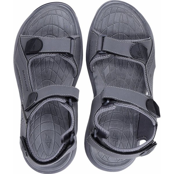 Sandały 4FRSS24FSANM051 4F - ciemny szary