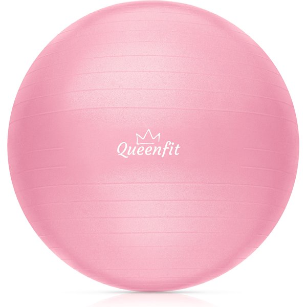 Piłka gimnastyczna 65cm + pompka Queenfit