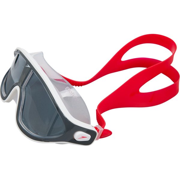 Maska do pływania Biofuse Rift Mask Speedo - lava red/oxid grey/smoke