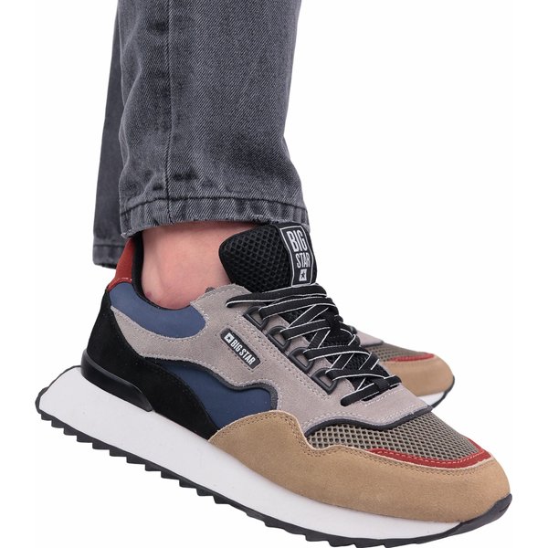 Buty BG2302M Big Star - czarne/szare