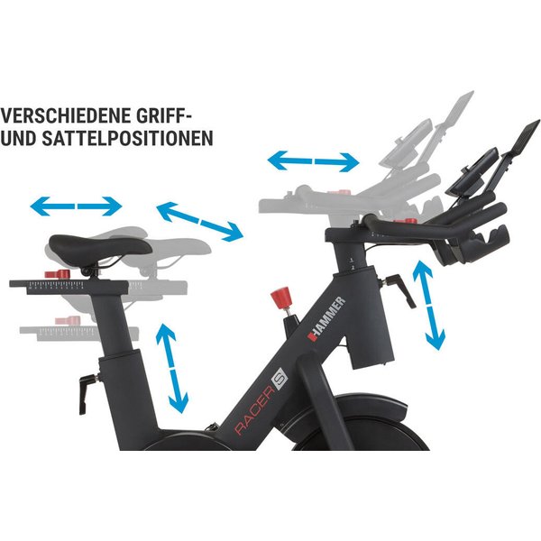 Rower spinningowy magnetyczny Speed Race S Hammer