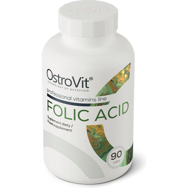 Kwas foliowy 90 tabletek OstroVit