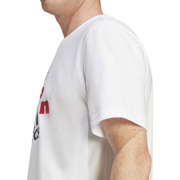 Koszulka męska Graphic Tee Adidas - biała