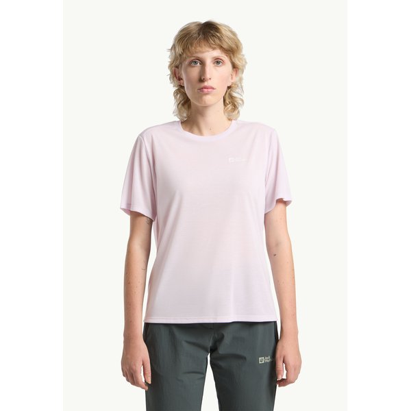 Koszulka damska Vonnan Jack Wolfskin - Pale Lavendar