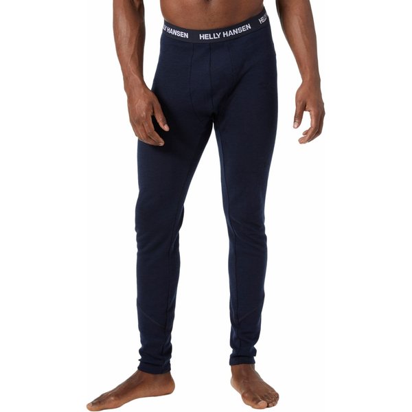 Legginsy termoaktywne męskie Lifa Merino Helly Hansen - navy