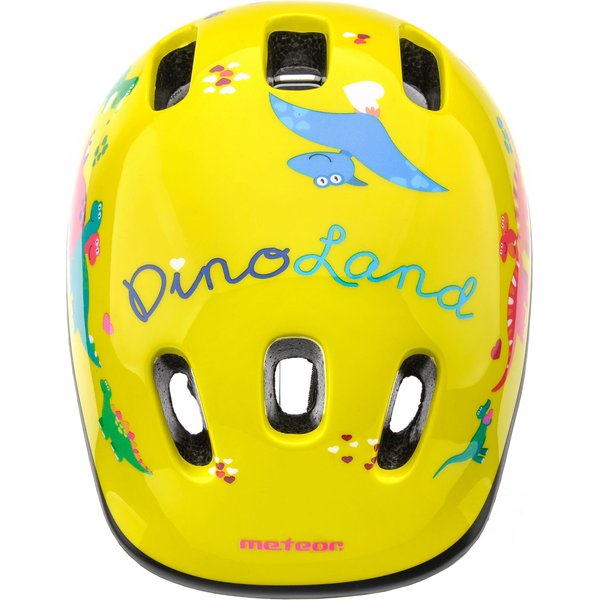 Kask rowerowy juniorski KS06 Meteor - dino