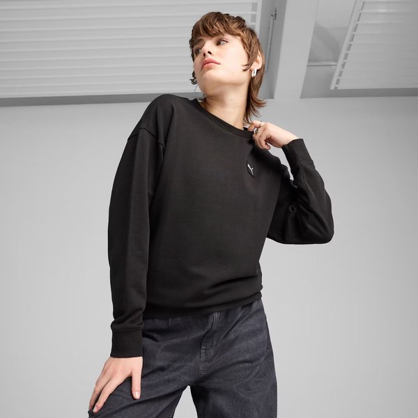 Bluza damska Ess Elevated Comfort Crew Puma - Black