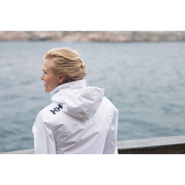 Kurtka damska Crew Hooded Sailing Jacket 2.0 Helly Hansen - washed lime