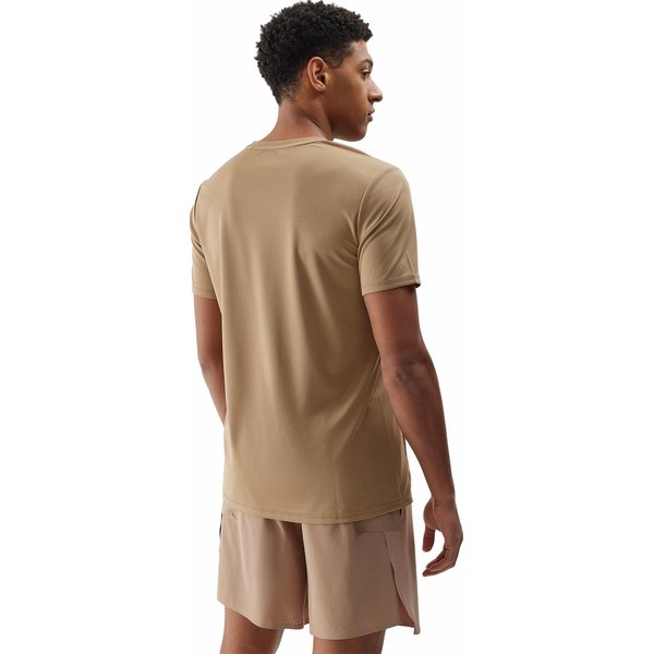 Koszulka męska 4FWSS24TFTSM702 4F - beż