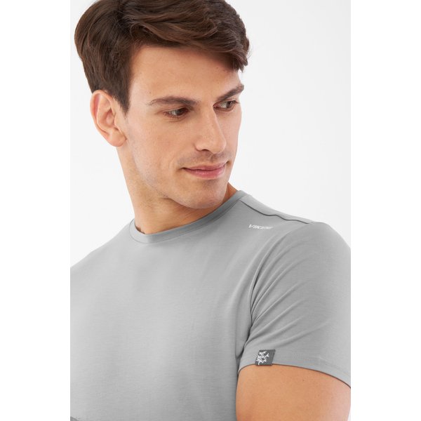 Koszulka męska Lenta Bamboo Viking - szary