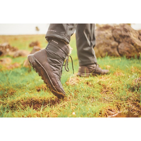 Buty, śniegowce Minx Shorty IV Waterproof Wm's Columbia - Moonvista, Canvas Tan