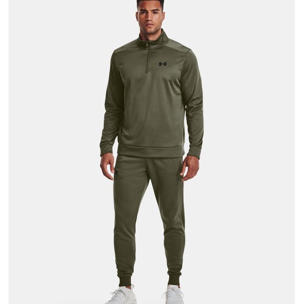 Bluza męska Armour Fleece 1/4 Zip Under Armour - marine green
