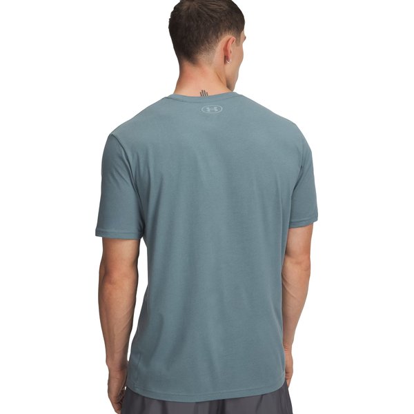 Koszulka męska Sportstyle Left Chest Logo Under Armour - Jasper Blue/Serpentine