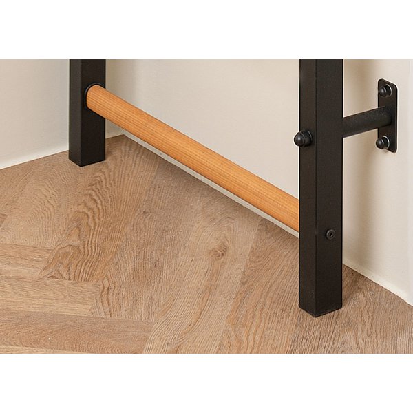 Drabinka gimnastyczna z drążkiem 711 BenchK - czarna