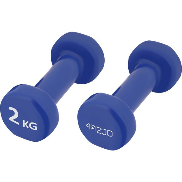 Hantle żeliwne Classic 2x2kg 4Fizjo