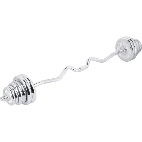 Zestaw hantli chromowanych w walizce STC55 55kg HMS