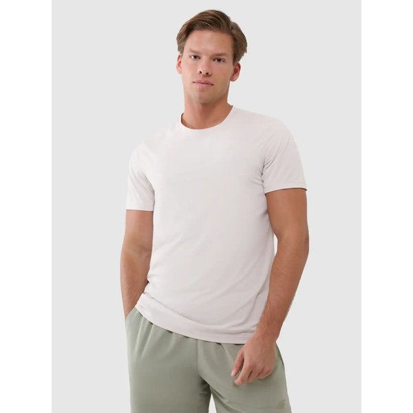 Koszulka męska TFTSM1215 4F - kremowy