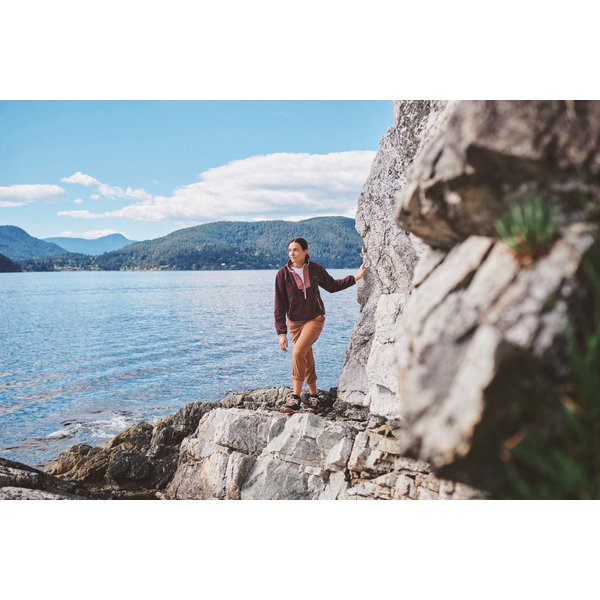 Bluza polarowa damska Sequoia Grove 1/2 Zip Fleece Columbia - Pink Sand/Alpenglow