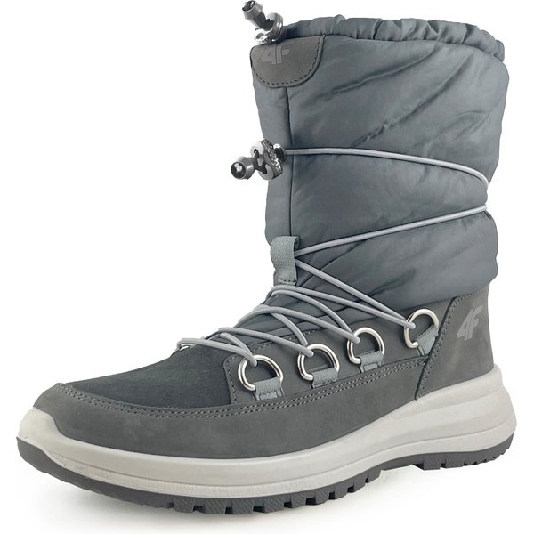Buty, śniegowce H4Z22 OBDH264 Wm's 4F - szare
