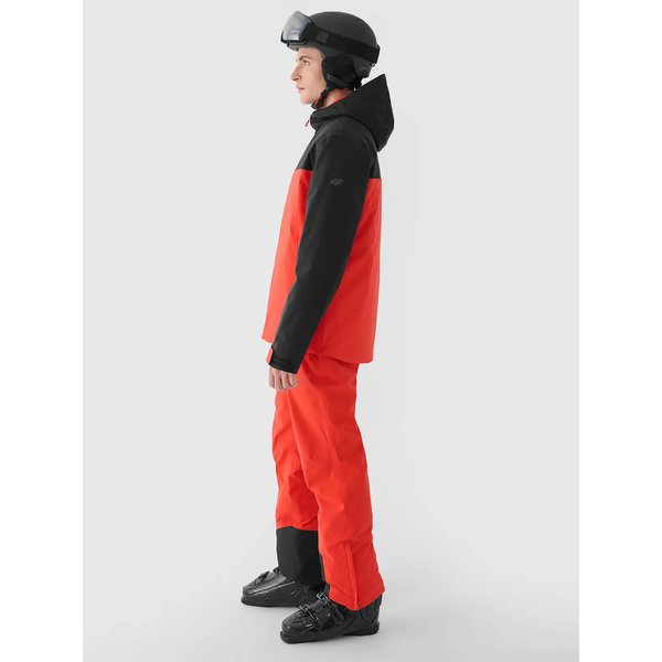 Kurtka narciarska męska TTJAM579 4F - czerwony