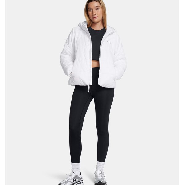 Kurtka puchowa damska LW Insulated Under Armour - White/Black