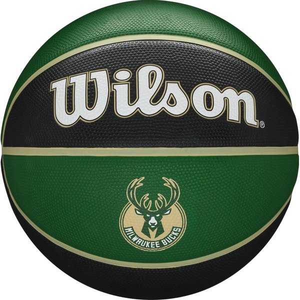 Piłka do koszykówki NBA Team Tribute Milwaukee Bucks 7 Wilson