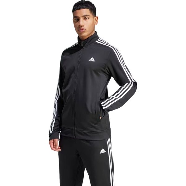 Bluza męska Primegreen Essentials Warm-Up 3-Stripes Adidas - Black/White