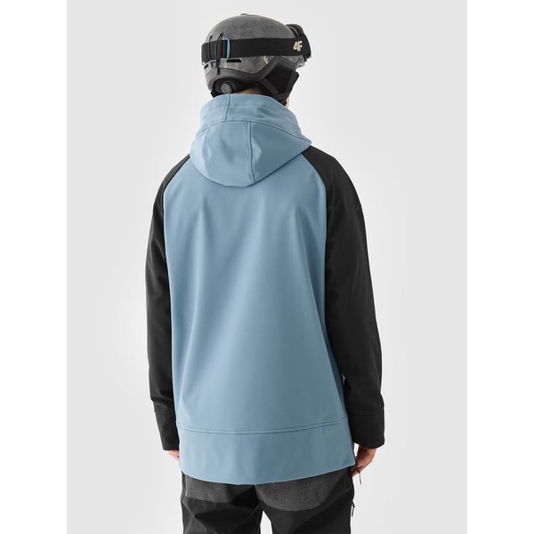 Bluza snowboardowa męska FOB TSOFM255 4F - denim