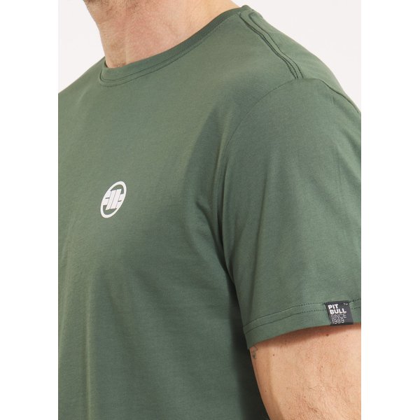 Koszulka męska Small Logo Pitbull West Coast - Grassy Green