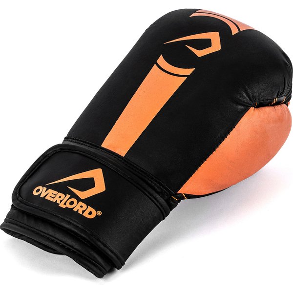 Rękawice bokserskie juniorskie Boxer Overlord - pomarańczowy
