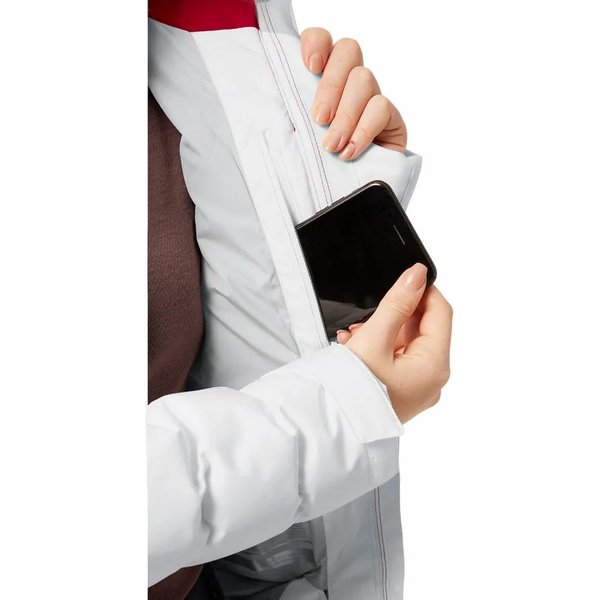 Kurtka narciarska damska Imperial Puffy Helly Hansen - white