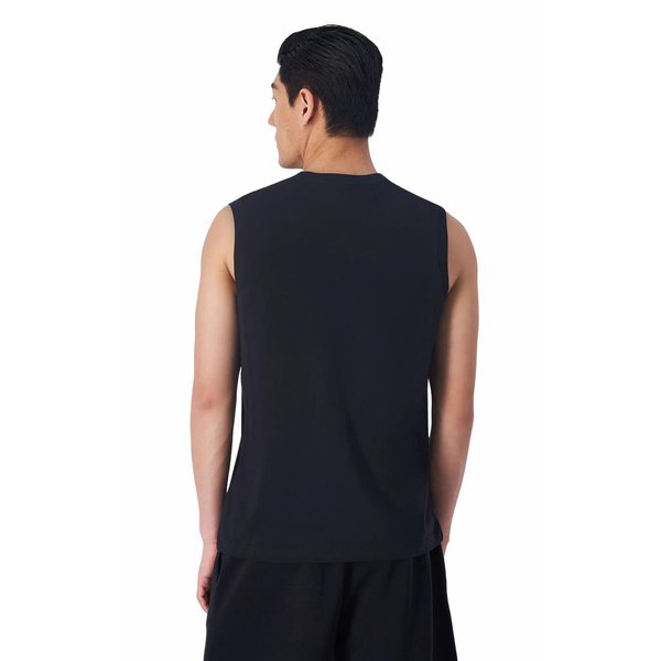 Bezrękawnik męski Big Script Champion - czarna