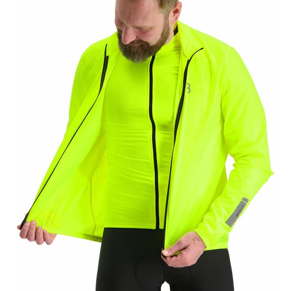 Kurtka rowerowa unisex BaseShield BBB - Black