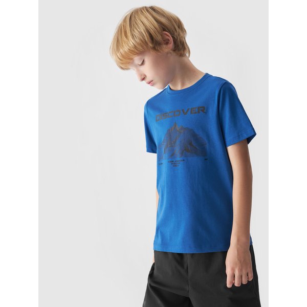 Koszulka chłopięca TTSHM1553 4F - denim