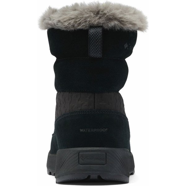 Buty, śniegowce Slopeside Peak II Luxe Waterproof Wm's Columbia - Black, Graphite
