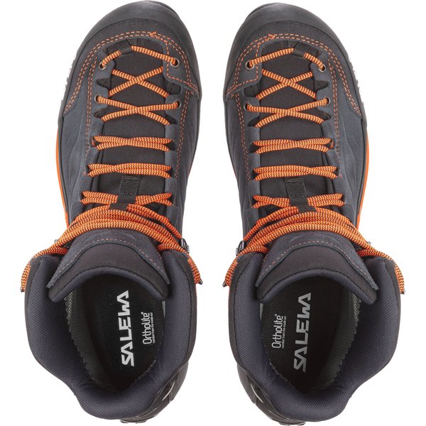 Buty trekkingowe Mountain Trainer MID GTX Salewa - brązowo-pomarańczowe
