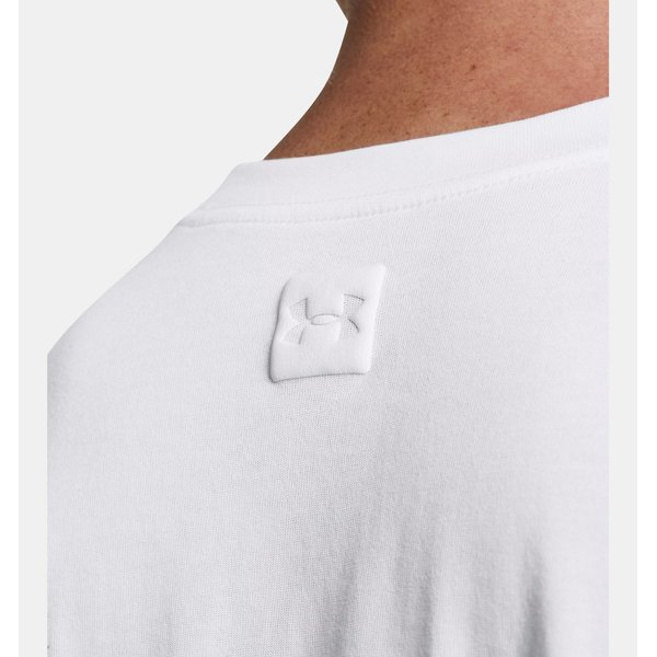Longsleeve męski Tonal Wordmark Under Armour - White