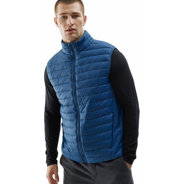 Kamizelka męska 4FAW23TVESM062 4F - denim