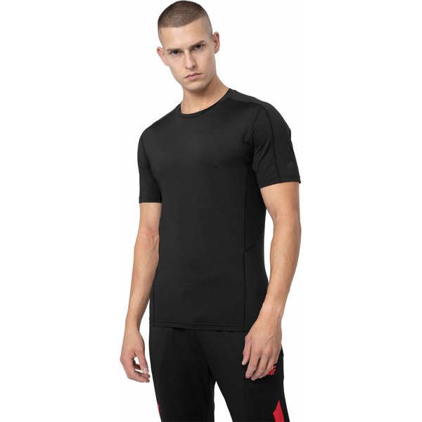 Koszulka męska 4FSS23TFTSM404 4F - czarna