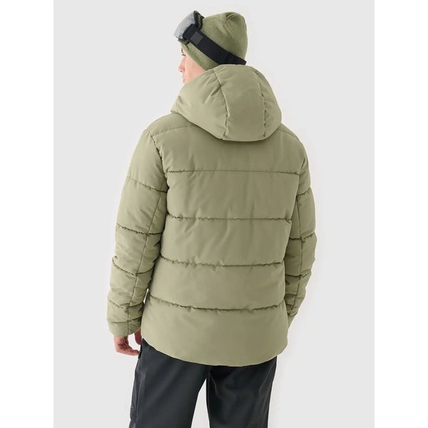 Kurtka narciarska męska TTJAM580 4F - khaki